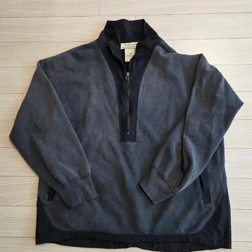 [BUNJANG] REMIRELIEF Pigment Dyed Washed Sweatshirt / 레미릴리프 스웻셔츠