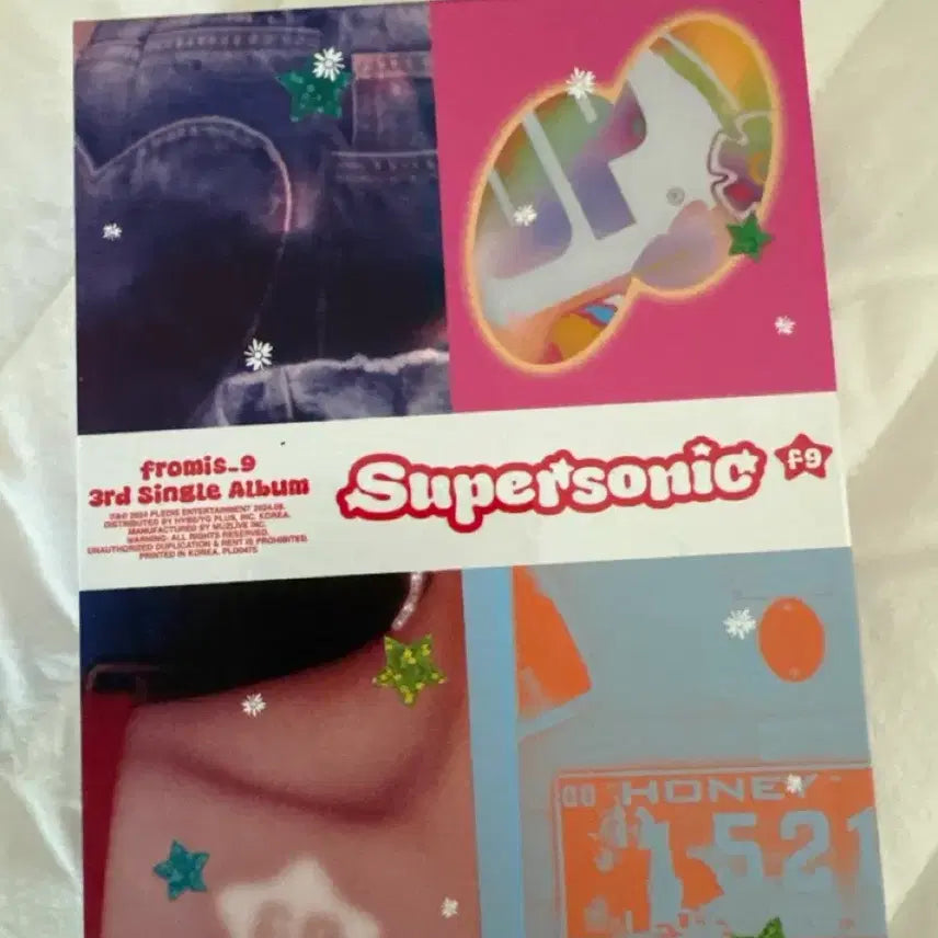 [BUNJANG] fromis_9 Supersonic Album KIT Version / 프로미스나인 Supersonic 앨범 KIT 버전