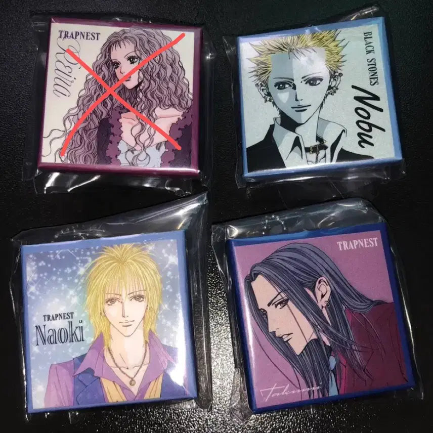 [BUNJANG] Ai Yazawa Nana CD Gacha Keyring / 야자와 아이 나나 cd 가챠 키링 개당