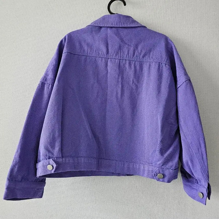 [BUNJANG] Purple Denim Jacket / 보라색 데님 자켓