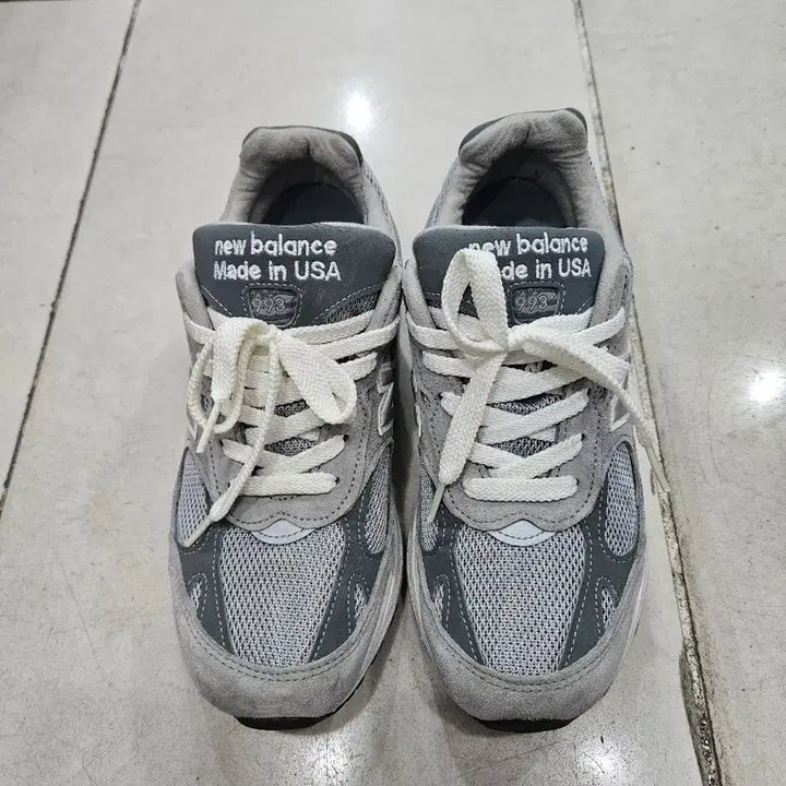 [SOLD OUT] 뉴발런스993 메이드인USA그레이(225)