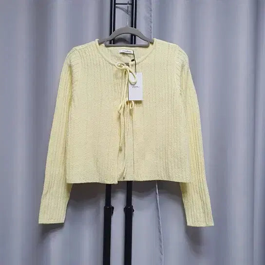 [BUNJANG] ROEM Ribbon Bolero Open Cardigan / (26년구매 택채새상품) 로엠 리본 볼레로 오픈 가디건
