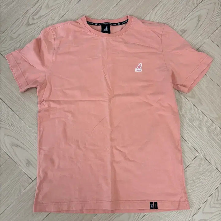 [BUNJANG] Kangol Pink Logo T-shirt / 캉골 반팔티 L