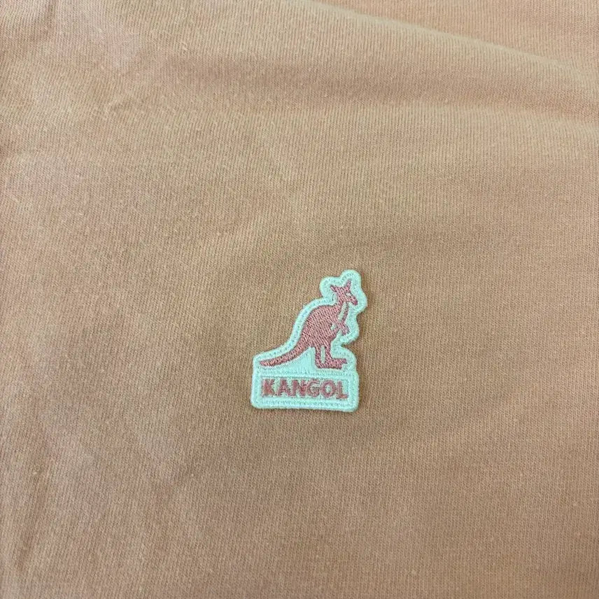 [BUNJANG] Kangol Pink Logo T-shirt / 캉골 반팔티 L