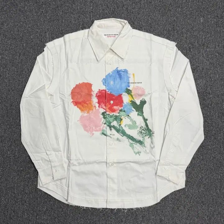 [BUNJANG] The Museum Visiter Avant Flower Shirt / [L] 더뮤지엄비지터 셔츠_AVANT FLOWER SHIRTS 3SIZE
