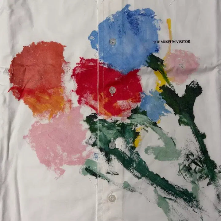 [BUNJANG] The Museum Visiter Avant Flower Shirt / [L] 더뮤지엄비지터 셔츠_AVANT FLOWER SHIRTS 3SIZE
