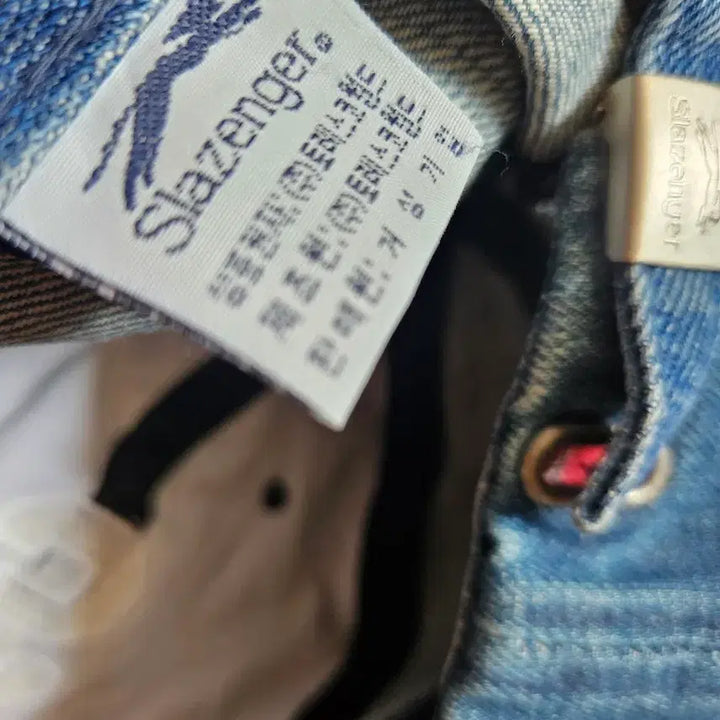 [BUNJANG] Slazenger Denim Ball Cap / 미착용)slazenger 슬래진저 데님 볼캡 청모자