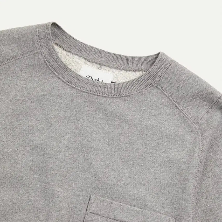 [SOLD OUT] [M size] 드레익스 그레이 코튼 롱슬리브 하이킹 스웻셔츠