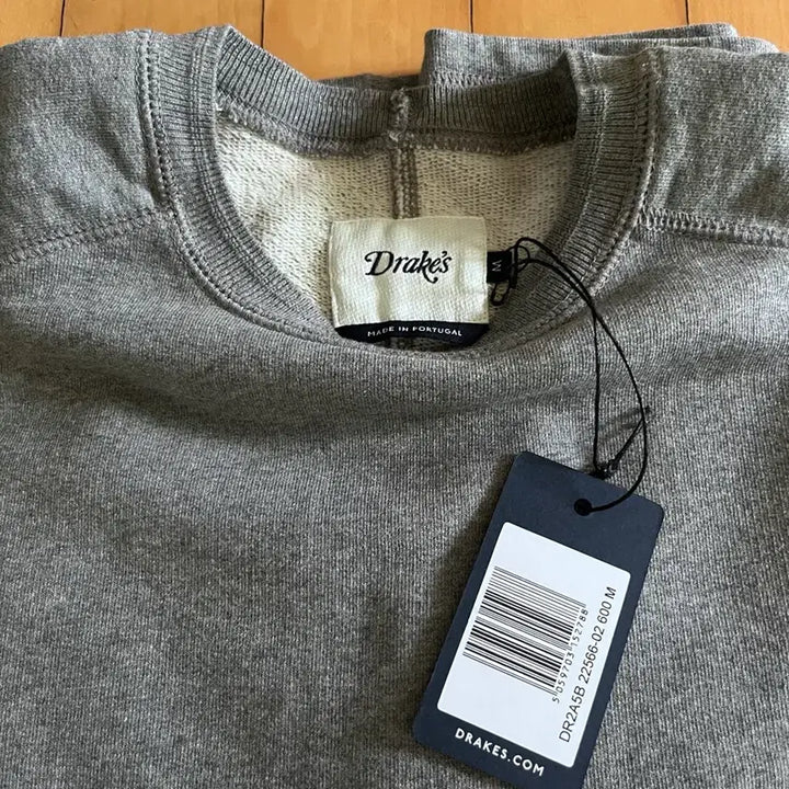 [SOLD OUT] [M size] 드레익스 그레이 코튼 롱슬리브 하이킹 스웻셔츠
