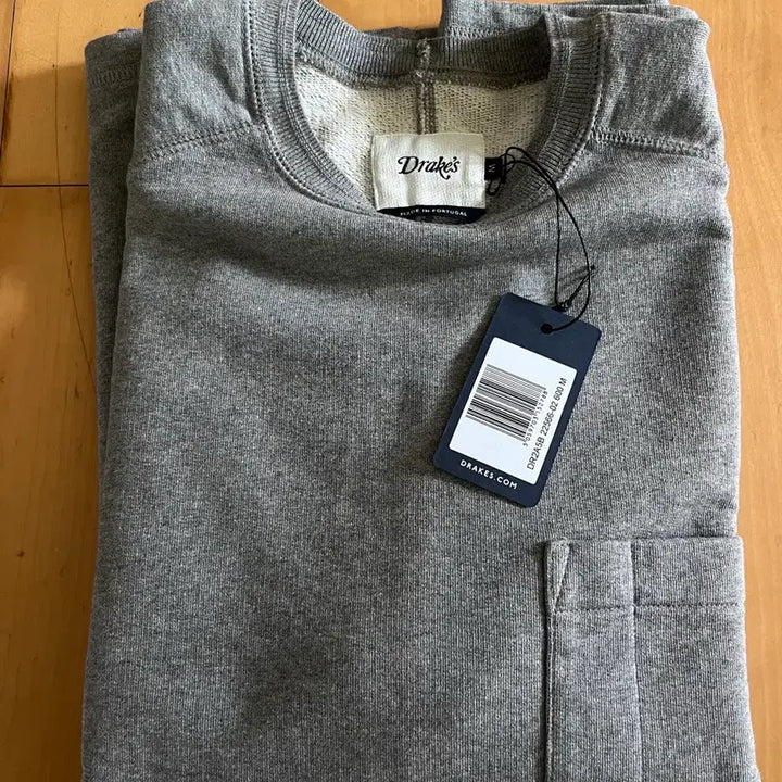 [SOLD OUT] [M size] 드레익스 그레이 코튼 롱슬리브 하이킹 스웻셔츠