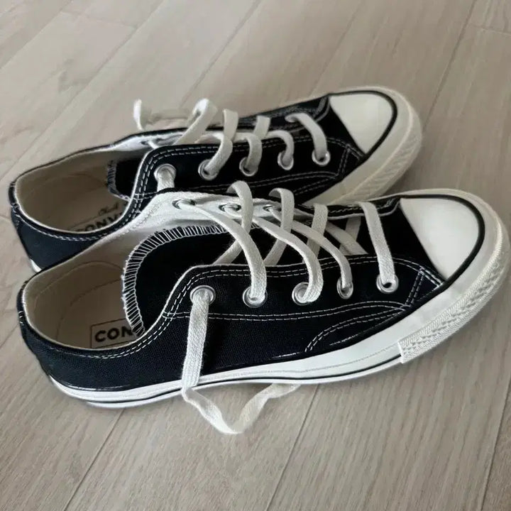 [BUNJANG] Converse Chuck Taylor 1970s Low Black / 컨버스 척테일러 1970s 로우 블랙 [230]