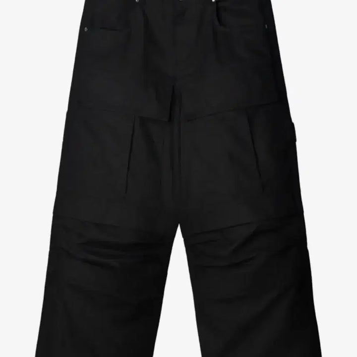[BUNJANG] IDWWS Black Cargo Pants / 아이돈워너셀 블랙 카고 팬츠