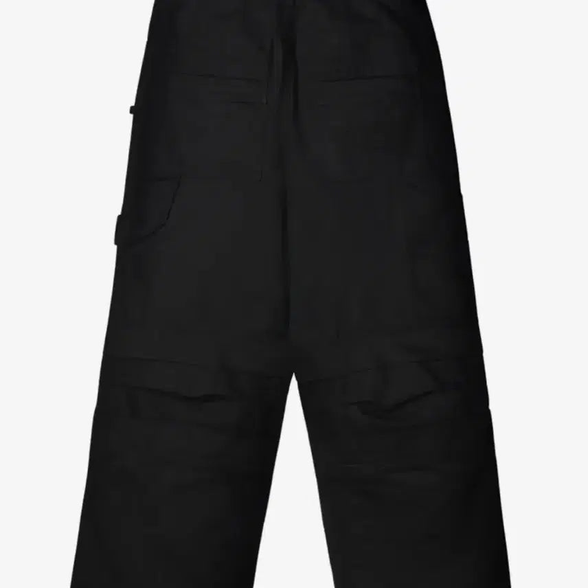 [BUNJANG] IDWWS Black Cargo Pants / 아이돈워너셀 블랙 카고 팬츠