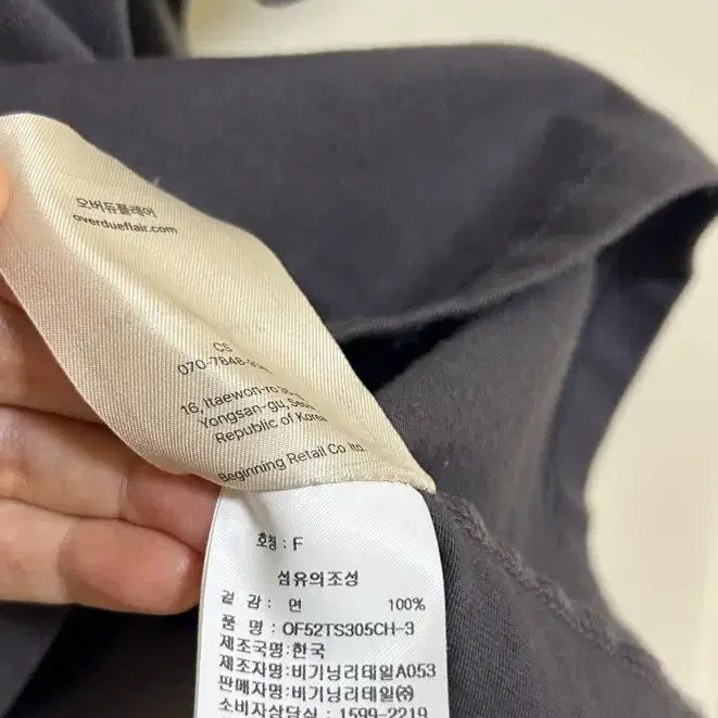 [SOLD OUT] 오버듀플레어 티셔츠