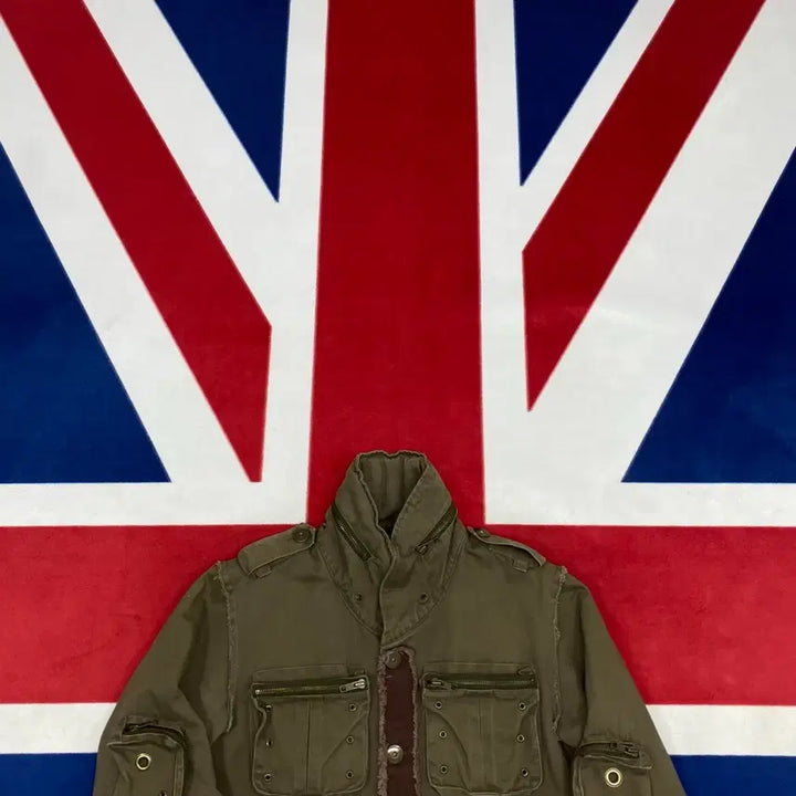 [BUNJANG] Vintage Y2K Multi-Pocket Jacket (Size S) / 빈티지 y2k 멀티포켓 자켓 2 실측 S