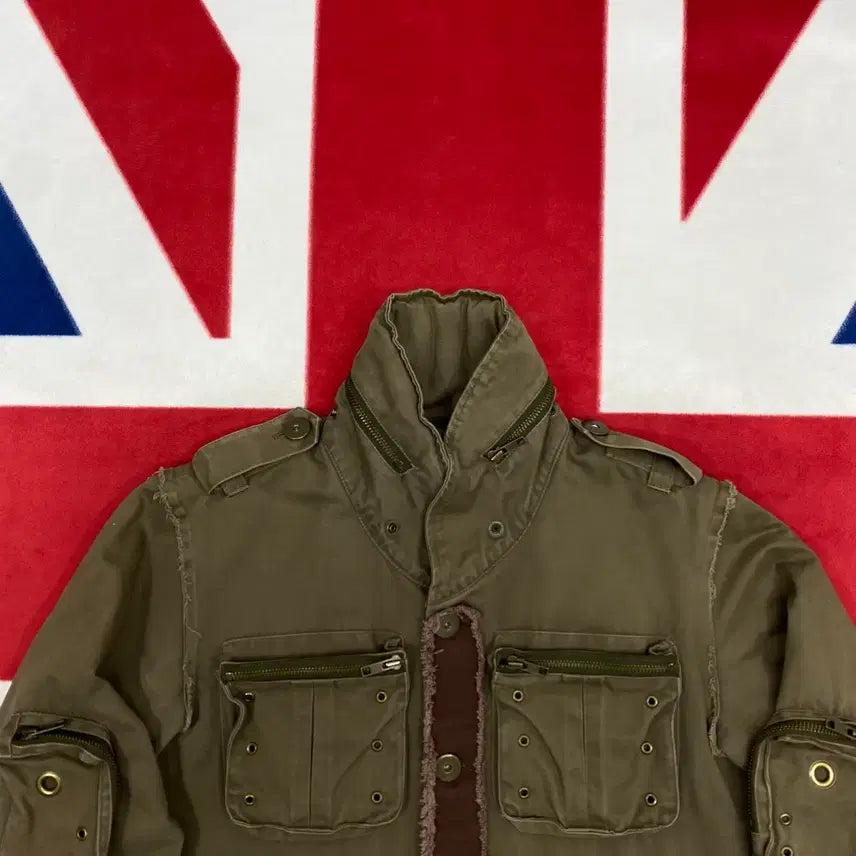 [BUNJANG] Vintage Y2K Multi-Pocket Jacket (Size S) / 빈티지 y2k 멀티포켓 자켓 2 실측 S