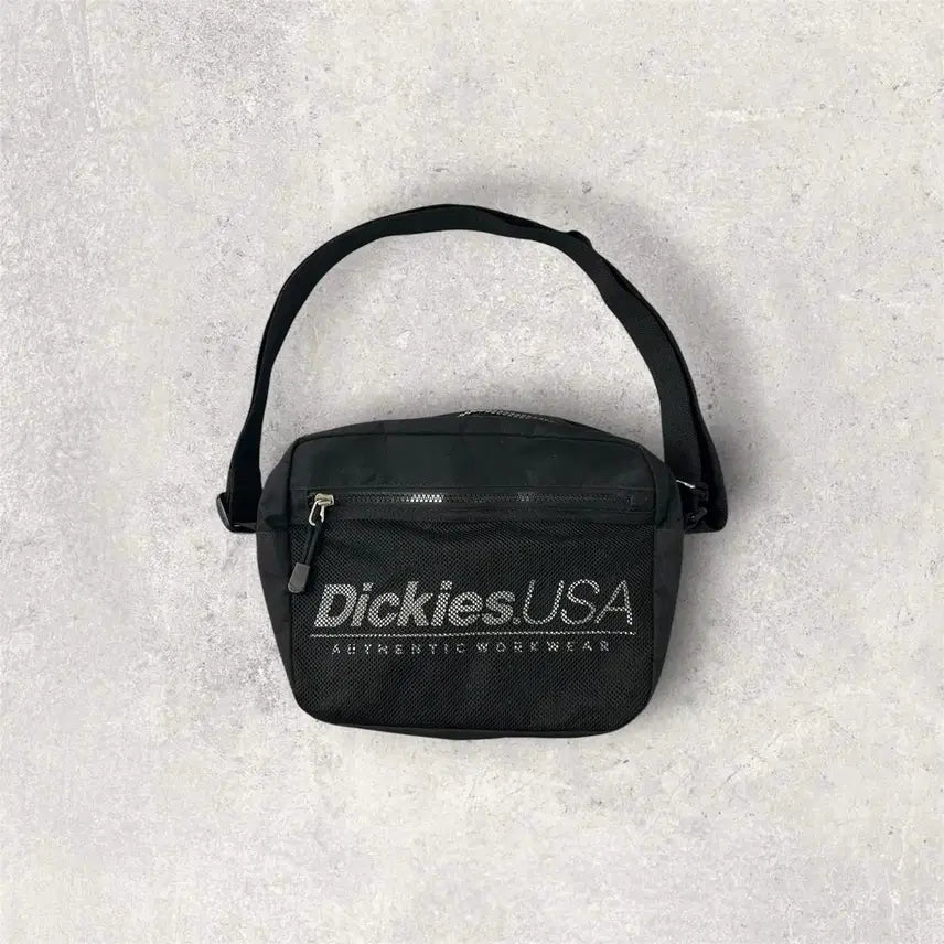 [BUNJANG] Dickies USA Mesh Pocket Mini Crossbody Bag / 디키즈 USA 메쉬 포켓 미니 크로스백 (B313)