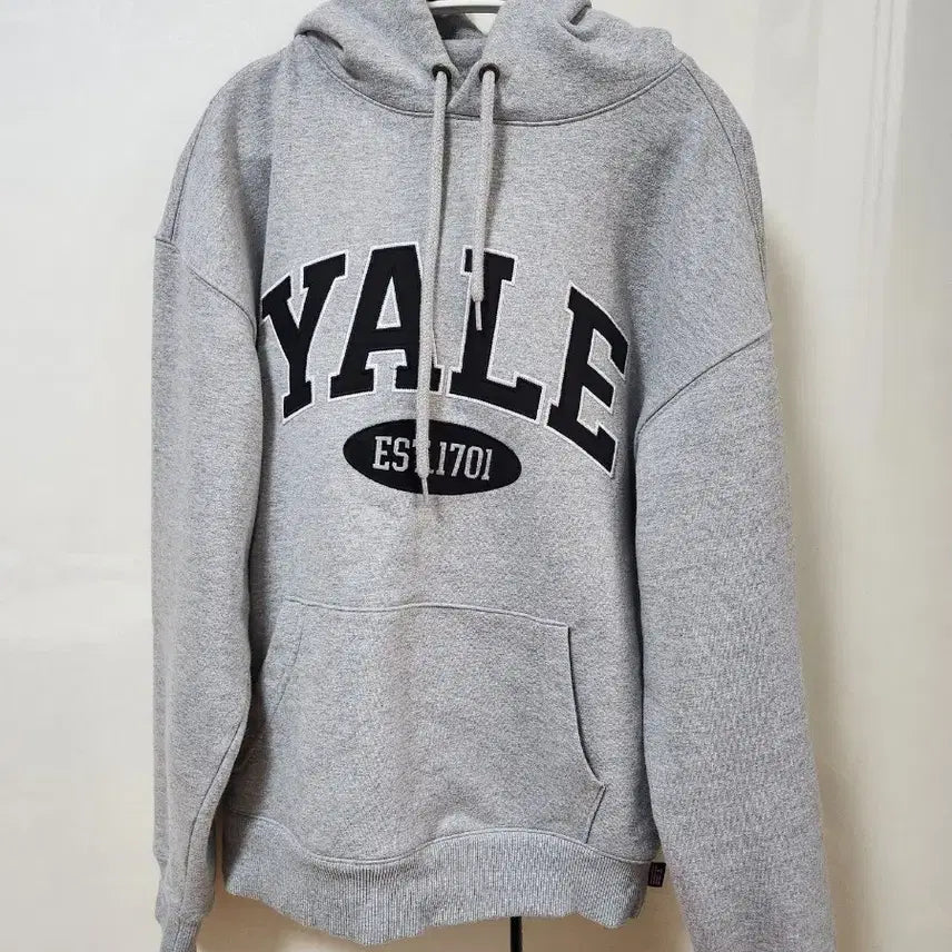 [BUNJANG] Yale Gray Hoodie [L] / 예일 회색 후드티 [L]