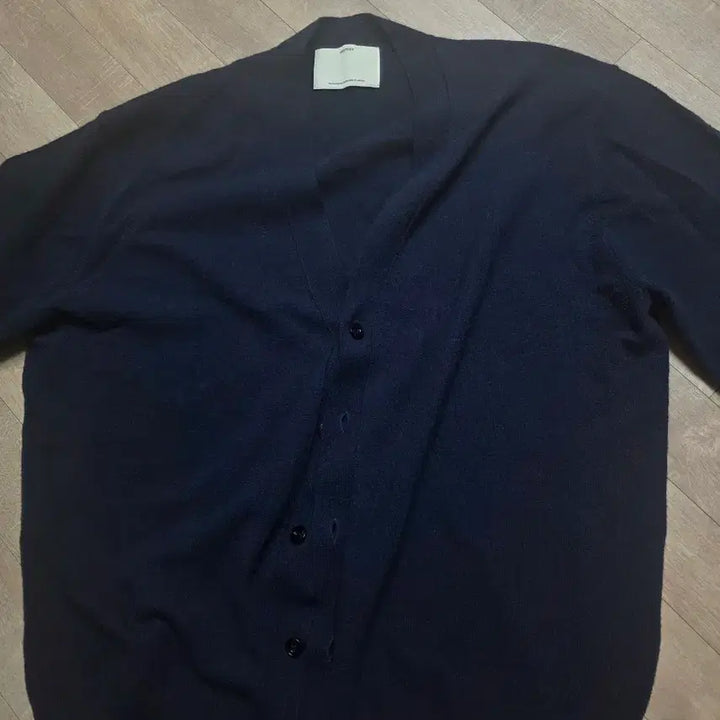 [BUNJANG] Pottery Comfort Cashmere Cardigan Dark Navy Size 3 / 포터리 컴포트 캐시미어 가디건 다크네이비 3사이즈