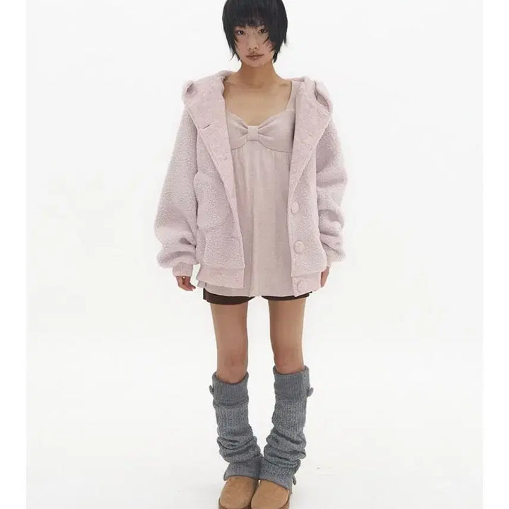 [BUNJANG] Expiredgirl Bambi Soft Top Pink / Expiredgirl 익스파이어드걸 밤비 소프트탑 핑크