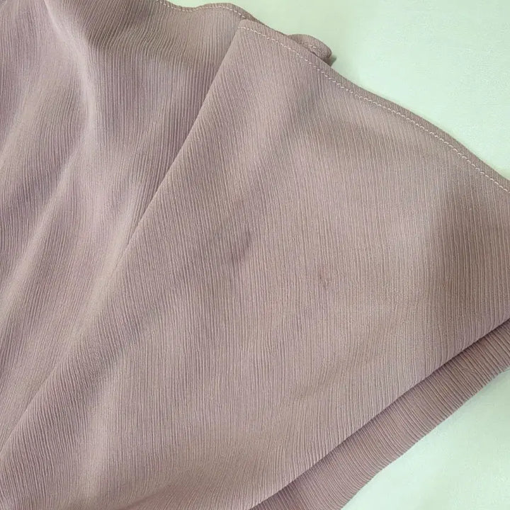 [BUNJANG] Chiffon Long Dress with Ribbon / 총장 128cm 쉬폰 롱원피스 리본