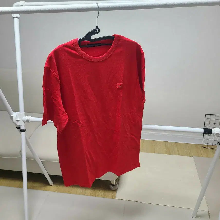 [SOLD OUT] 아크네 스튜디오 레드 반팔 티셔츠남여새옷입니다