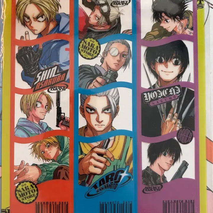 [BUNJANG] Sakamoto Days Clear Bookmark Sakamoto / 사카모토 데이즈 클리어 책갈피 사카모토데이즈 사카모토