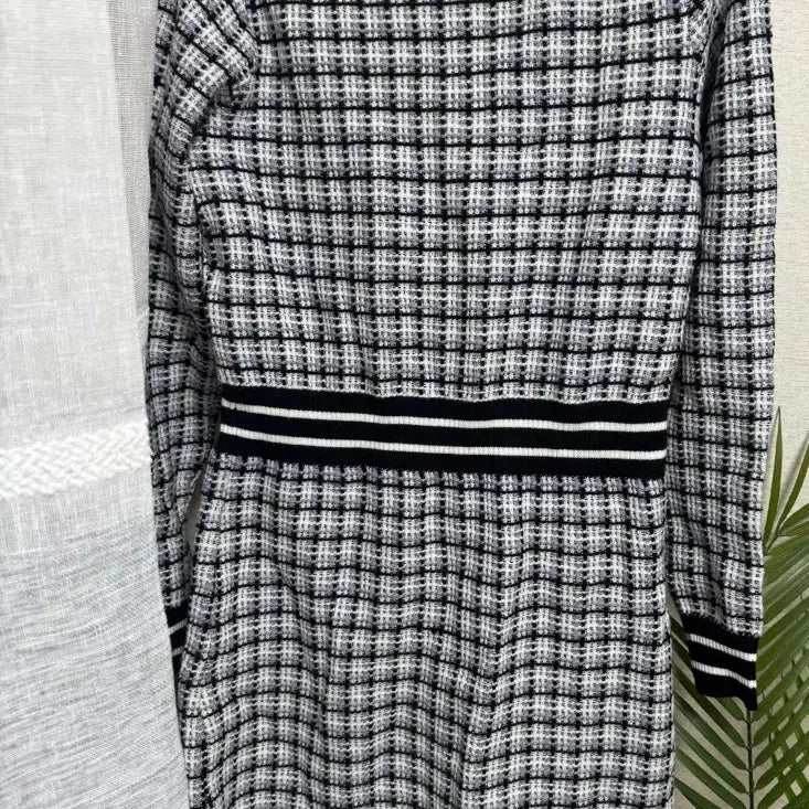 [BUNJANG] Attrangs Tweed Checkered Dress / 아뜨랑스)트위드원피스
