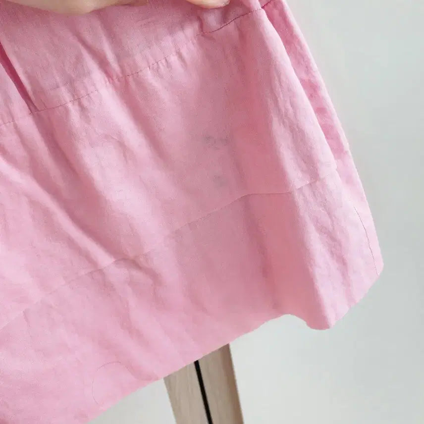 [BUNJANG] Theory Pink Banded Skirt / Theory 띠어리 핑크 밴딩 스커트