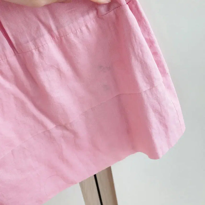 [BUNJANG] Theory Pink Banded Skirt / Theory 띠어리 핑크 밴딩 스커트