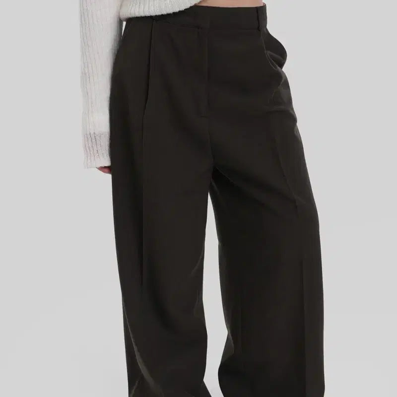[BUNJANG] Autumn Open Fleece Slacks / 새상품 / 어텀 오펜기모슬랙스
