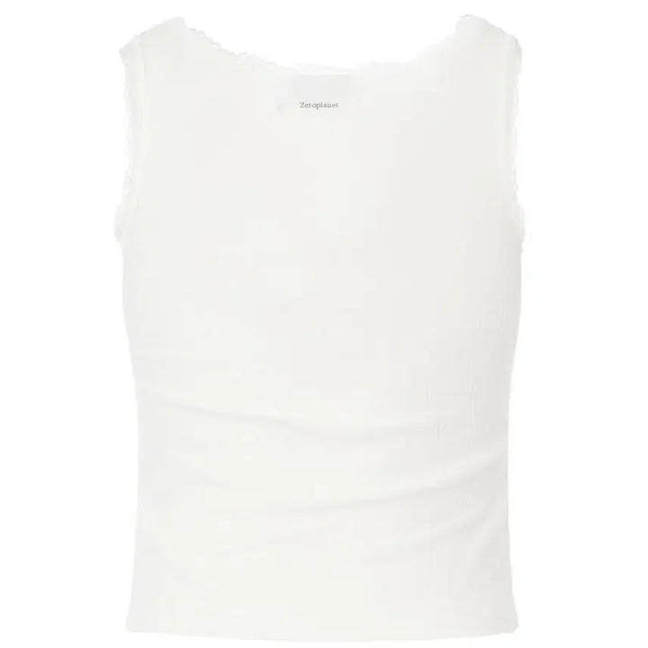 [BUNJANG] Zeroplanet Kelsey Button Sleeveless Top / [닝닝, 아현 착용]제로플래닛 켈시 버튼 슬리브리스 white