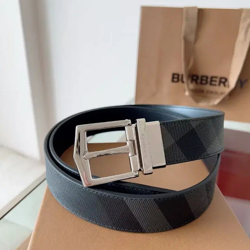 [SOLD OUT] 버버리 패션 캐주얼 남성 벨트 95 너비 3.5cm