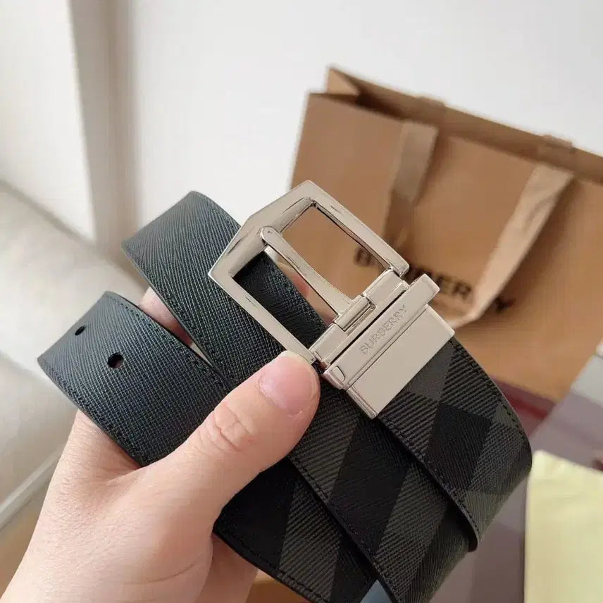 [SOLD OUT] 버버리 패션 캐주얼 남성 벨트 95 너비 3.5cm