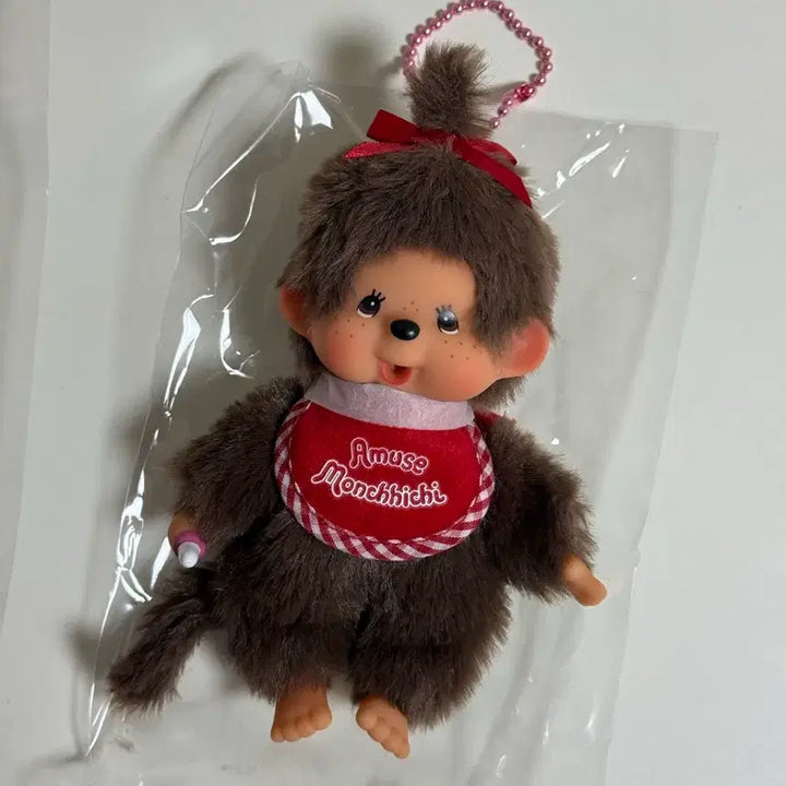 [SOLD OUT] 어뮤즈 몬치치 인형 키링(핑크볼체인/희귀)