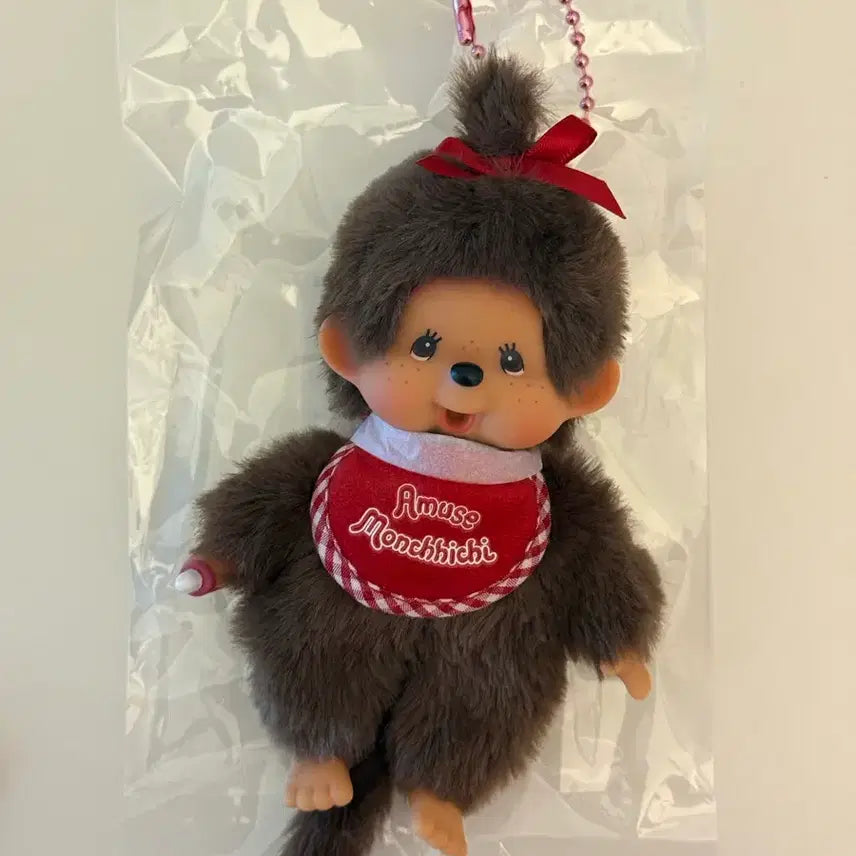 [SOLD OUT] 어뮤즈 몬치치 인형 키링(핑크볼체인/희귀)