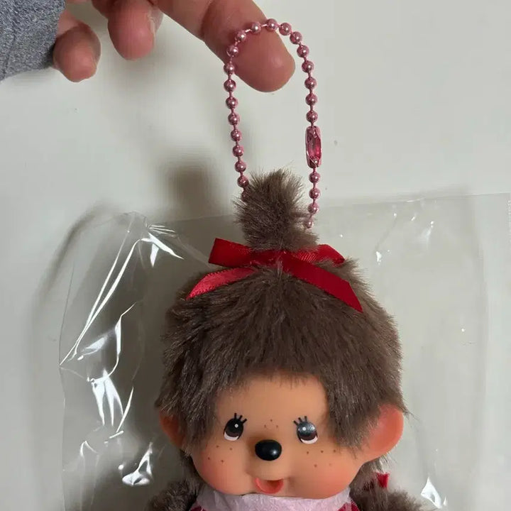 [SOLD OUT] 어뮤즈 몬치치 인형 키링(핑크볼체인/희귀)