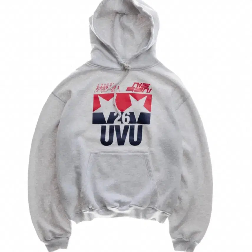 [BUNJANG] UVU Seoul 26 Hoodie (Light Gray, L) / UVU 서울26 후드 팝니다 (L사이즈 새상품)