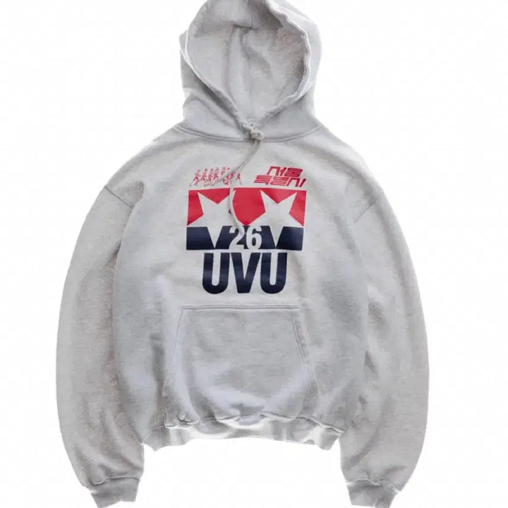 [BUNJANG] UVU Seoul 26 Hoodie (Light Gray, L) / UVU 서울26 후드 팝니다 (L사이즈 새상품)