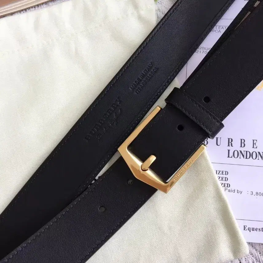[SOLD OUT] 버버리 패션 캐주얼 남성 벨트 85 너비 3.5cm