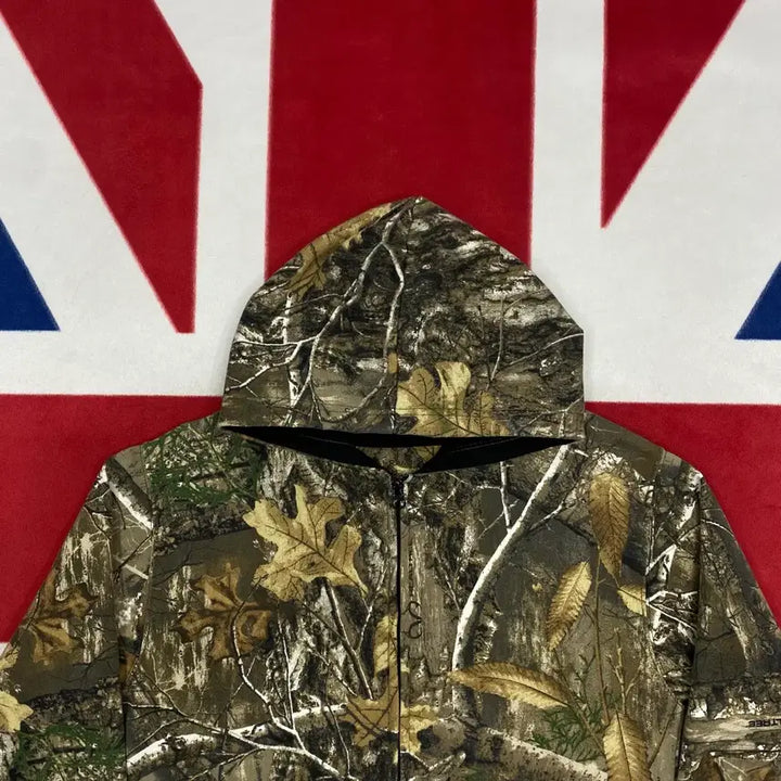[BUNJANG] RealTree Hooded Zip-up Jacket (Women&