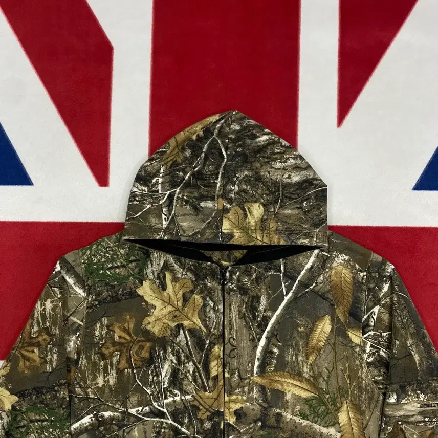 [BUNJANG] RealTree Hooded Zip-up Jacket (Women&