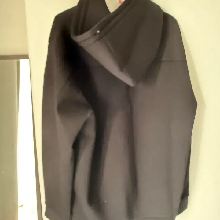[BUNJANG] Solid Homme Half-Zip Hoodie Black 52 / 솔리드옴므 반집업 후드 검정 52