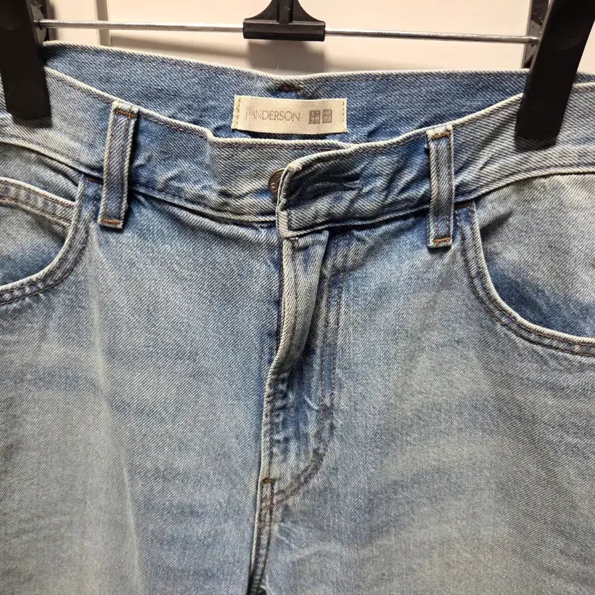[SOLD OUT] UNIQLO JW ANDERSON 스트레이트진 63블루 33