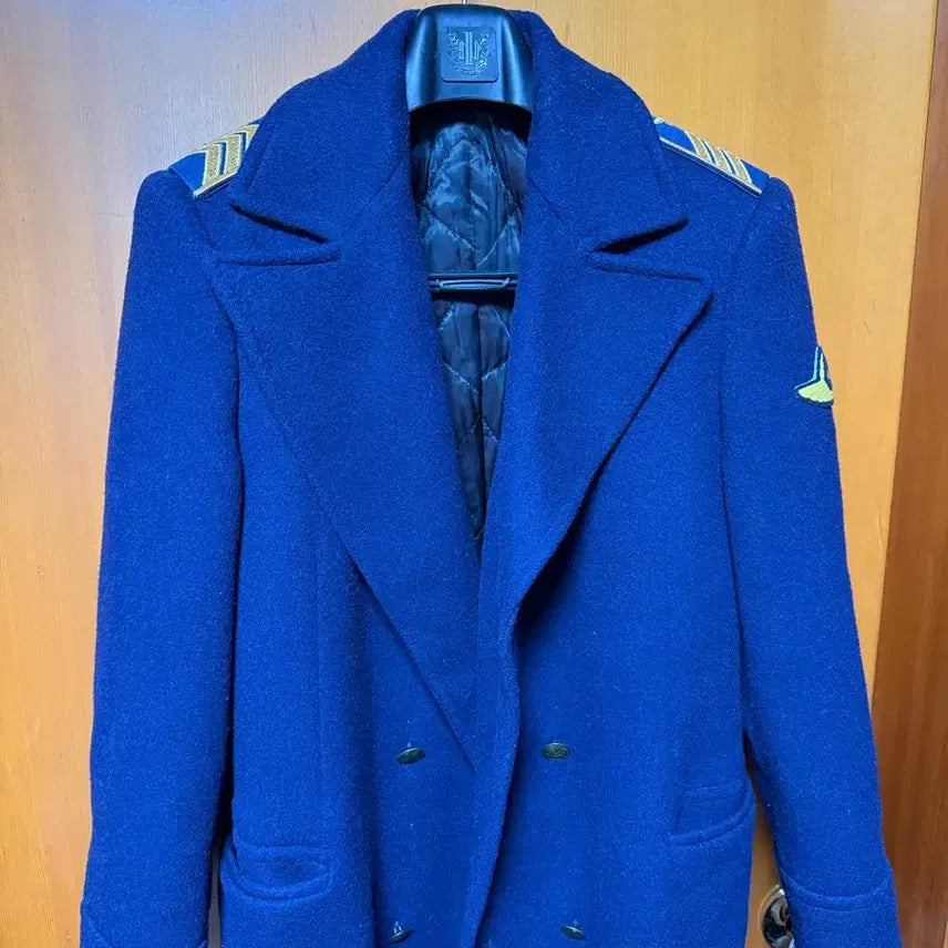 [BUNJANG] Soviet Aeroflot Winter Uniform Coat / 소련 블루 코트
