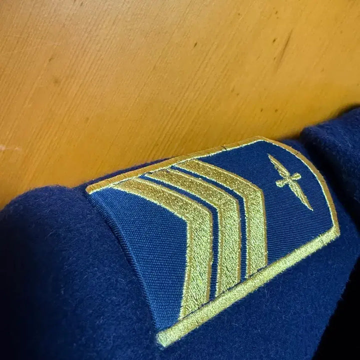 [BUNJANG] Soviet Aeroflot Winter Uniform Coat / 소련 블루 코트