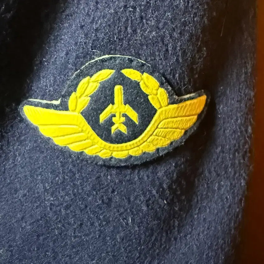 [BUNJANG] Soviet Aeroflot Winter Uniform Coat / 소련 블루 코트