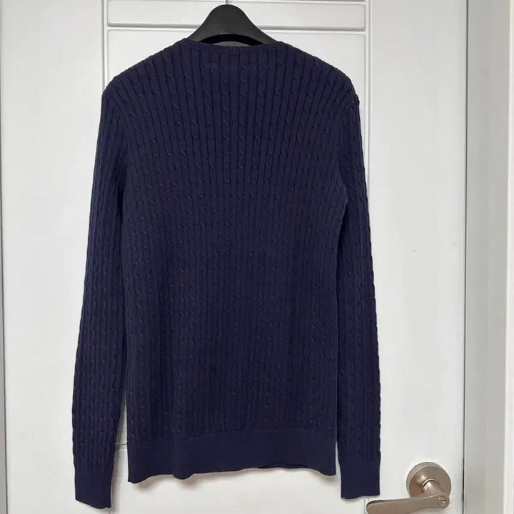 [BUNJANG] Polo Ralph Lauren Navy Cable Knit Cardigan S / 폴로 랄프로렌 네이비 케이블 니트 가디건 S 김포아울렛 구매 컨디션 좋아