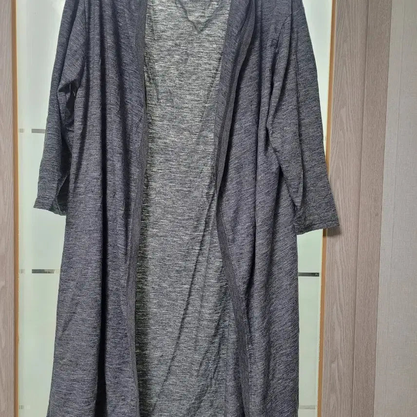 [BUNJANG] by youl Long Gray Cardigan / 그레이 롱 가디건 러브