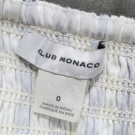 [BUNJANG] CLUB MONACO Striped Wrap Skirt / 새상품] CLUB MONACO 클럽모나코 , 벨트  스트라이프 랩스커트